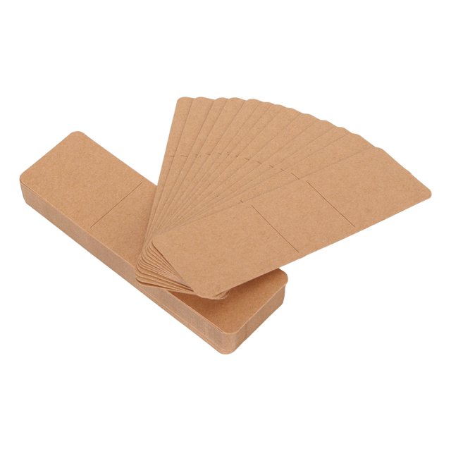 200pcs Kraft Marque-Page Manches Vierge Stable Support Porte-Pages Porte-Pages Porte-Pages pour la Décoration de Fête