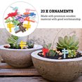 thumbnail image 4 of Shisuyan Mini Fence Model Micro Landscape Garden Fence Wood 20 Pcs 5.00X3.00X0.50Cm, 4 of 9
