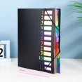 thumbnail image 1 of WRISTBIQUE A4 Size Plastic File Organizer Folder with Expandable Multi-Layer Sections, 1 of 8