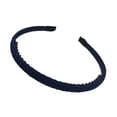thumbnail image 1 of Hair Accessories with Teeth Classic Elastic Simple Headband Clothes Matching Accessory Shower Hairband for Adult Lady Female Use Navy, 1 of 5