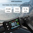 thumbnail image 3 of E-Bike Display, LCD Screen for E-Bike, Universal 24V-60V Ebike Display with Waterproof 5-Pin Connector and Crystal Clear Backlit Screen for Speed Battery and PAS Monitoring, 3 of 8