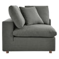 thumbnail image 2 of Modway Commix Canapé Sectionnel 8 Pcs Surrempli Garni de Duvet Gris, 2 of 5