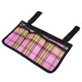 thumbnail image 4 of Wheelchair Side Bags Tool Bag Multiple Pocket Storage Pouches Armrest Accessories Rose Red, 4 of 6