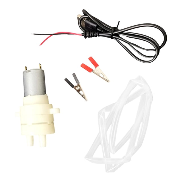 veasfak Pompe d'Auto-amorçage Électrique Siphon USB Portable Puissante Compacte Multifonction Trousse d'Accessoires