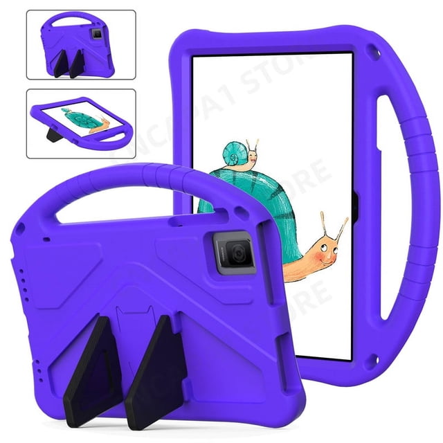 Portable Funda with Rear Kickstand For Acer Iconia Tab P10 Case 10.4" Tablet PC EVA Foam Shockproof Protector Cover Kids Safety Case only-PR Acer Iconia Tab P10