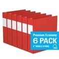 thumbnail image 1 of Davis Group, Premium Economy, D Ring, Binder, 6 Pack, 2", 1 of 2