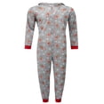 thumbnail image 4 of Ensembles de Pyjamas en Coton de Noël Vert pour Famille Adultes Enfants Chandail à Capuche Tenue de Nuit, 4 of 5