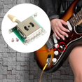 thumbnail image 4 of MERIGLARE Guitar Pickup Lever Switch Attachment with Knob Quiet Pickup Selector Switch Yellow 5 Way, 4 of 5