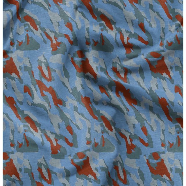 Soimoi Rayon Fabric Tiger Animal Skin Fabric Prints By Yard 56 Inch Wide