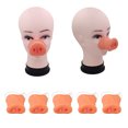 thumbnail image 3 of Museau de Porc, Nez de Porc 5pcs Empêchent la Rupture avec une Bande Élastique pour la Fête Costumée, 3 of 8