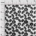 thumbnail image 2 of oneOone Cotton Cambric Black Fabric Floral Craft Projects Decor Fabric Printed By The Yard 42 Inch Wide, 2 of 4