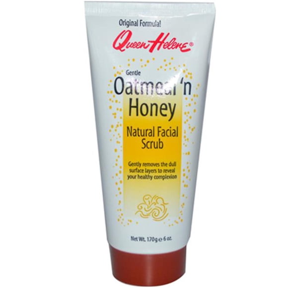 Queen Helene 0839969 Oatmeal n Honey Natural Facial Scrub - 6 oz