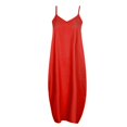 thumbnail image 3 of Robe Maxi d'Été pour Femmes Robe Longue Décontractée Bohème Sans Manches à Bretelles Smockée à Volants Longue Plage Soleil Robes, 3 of 4