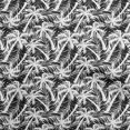 thumbnail image 1 of oneOone Rayon Black Fabric Tropical Palm Tree Craft Projects Decor Fabric Printed By The Yard 56 Inch Wide, 1 of 5
