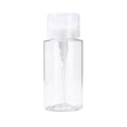thumbnail image 1 of Distributeur de Pompe à Acétones Bouteille à Pression Transparente pour Dissolvant de Vernis à Ongles Alcools Lotion Démaquillant Voyage Portable Réutilisable Étanche Scellé 100Ml 150Ml 200Ml Rechargeable Format Voyage, 1 of 6