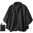 thumbnail image 1 of LEEYNEER Poncho de Pluie Imperméable à Capuche pour Adultes Femmes avec Poches, 1 of 6