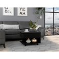 thumbnail image 2 of TUHOME Luanda Lift Top Coffee Table with Concealed Storage and Wheels, Black, 2 of 7