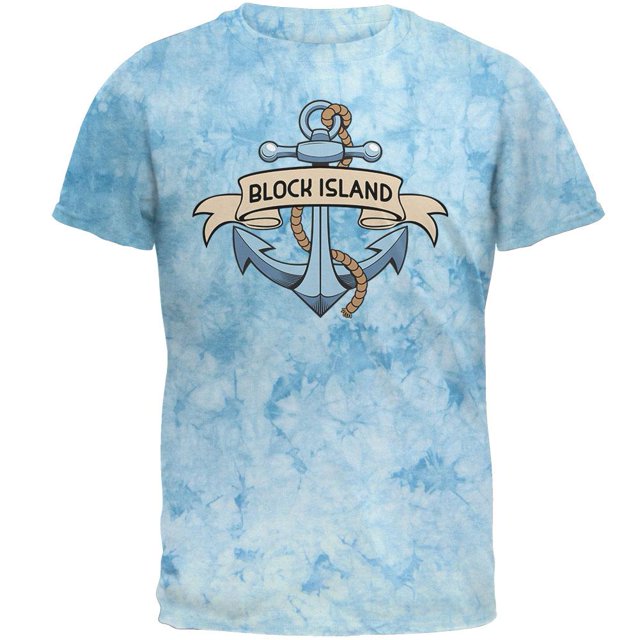 T-shirt pour Homme Anchor at Block Island