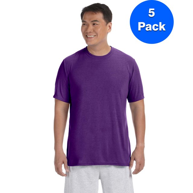 Gildan Men's Performance Men's . T-Shirt - G420 (Pack Of 5)