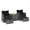 Black, variant on Costway 5 Piece Patio Rattan Furniture with 2 Ottomans & Tempered Glass Coffee Table Black