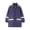 Navy_002, variant on YOUSNH Children's Boys Girls Button Rain Jacket Hooded Windproof Raincoat Kids Long Sleeve Hoodie Trench Girls Rain Wear Pink_002 4-5 Years