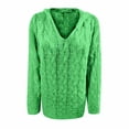 thumbnail image 4 of RKSTN Sweaters for Women Fashion Loose Large Size Color Hood Long Sleeves Sweater Tops Fall Sweaters, 4 of 8