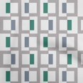 thumbnail image 1 of oneOone Cotton Flex Gray2 Fabric Geometric Craft Projects Decor Fabric Printed By The Yard 40 Inch Wide, 1 of 4