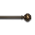 thumbnail image 1 of hometrends Woven 3/4" Rod 66-120" Antique Gold Window Rail, 1 of 1