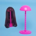 thumbnail image 3 of Weiweiguan 3Pcs Professional Wig Stand Holder Detachable Wig Hat Headpiece Display Rack, 3 of 6