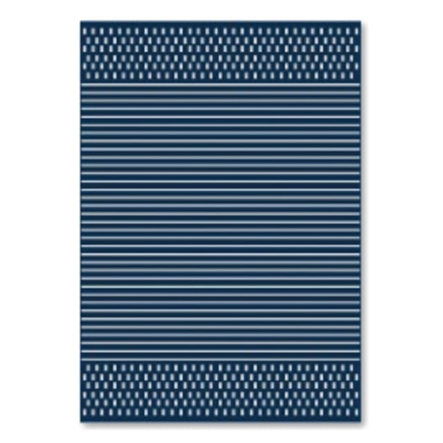 Erbanica Quick Dry Outdoor Rug, Navy Blue, Weather-Resistant, Easy to Clean