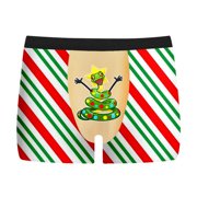 FhsagQ Underwear Mens Underwear Boxers Briefs Pack Super Fit Black Christmas Animal Underpants for Men Men's Underwear 3 Pack Mens Bikini Underwear Low Rise Super Fit Green XXXL