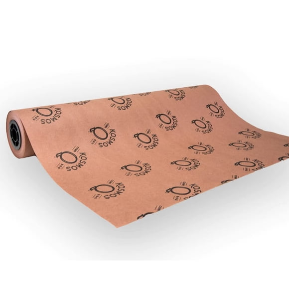 Kosmos Q Papier Boucher Rose - Rouleau 24” x 200 Pieds pour BBQ Lent Fumé et Tendre - Papier d'Emballage Épais pour Sandwichs, Brisket, Burgers et Plus (Rose)