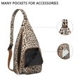 thumbnail image 3 of Cheetah Sac à Dos à Bandoulière - Design Léopard Tropical, Sac Compact et Léger pour Essentiels, 3 of 4