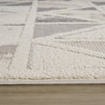 thumbnail image 4 of Rug Branch Nimbus Geometric Indoor Area Rug, Cream Grey, Modern - Living Room, Bedroom, Dining Room, and Kitchen, 4 of 5