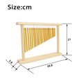 thumbnail image 2 of 20-Tone Table Top Bar Chimes 20 Bars Single-row Musical Percussion Instrument With Wood Stand Stick, 2 of 7