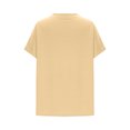 thumbnail image 4 of Liquidation d'Économies d'Été! Tunique à Manches Courtes à Col Rond pour Femmes Enceintes, Blouse Décontractée de Printemps Été, Chemise de Maternité Confortable et Tendance pour le Quotidien Liquidation Ventes Aujourd'hui Aubaines Prime, 4 of 8