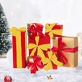 thumbnail image 4 of Lksixu Christmas Decorations Christmas Decorations Gift Boxes Gift Boxes Under The Christmas Tree Scene Decoration Props Year Window Decorations Dtacked Head Xmas Decor for Holiday Party Wedding, 4 of 6