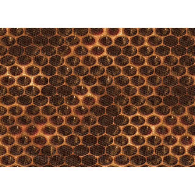 Ahgly Tapis Rectangulaire Lavable en Machine Intérieur Transitionnel Acajou Brun, 5 Pieds x 8 Pieds