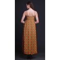 thumbnail image 2 of Bimba Robe Longue d'Été Sans Manches à Imprimé Teinture sur Nœuds pour Femme, Décontractée, Maxi, de Plage - Petit, 2 of 6
