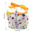thumbnail image 4 of Ruiboury Dog birthday cake plush toy, 4 of 9