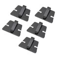 thumbnail image 1 of Microphone Bracket, Mobile  Mic Bracket Clip Firm Fixing Adhesive Metal 5pcs Burrs Free Black  For IC 2720H For DR620C For TM231, 1 of 8