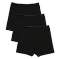 thumbnail image 1 of Boxeur de Yoga en Coton Confortable pour Femmes Boyshort Lot de 3, 1 of 10