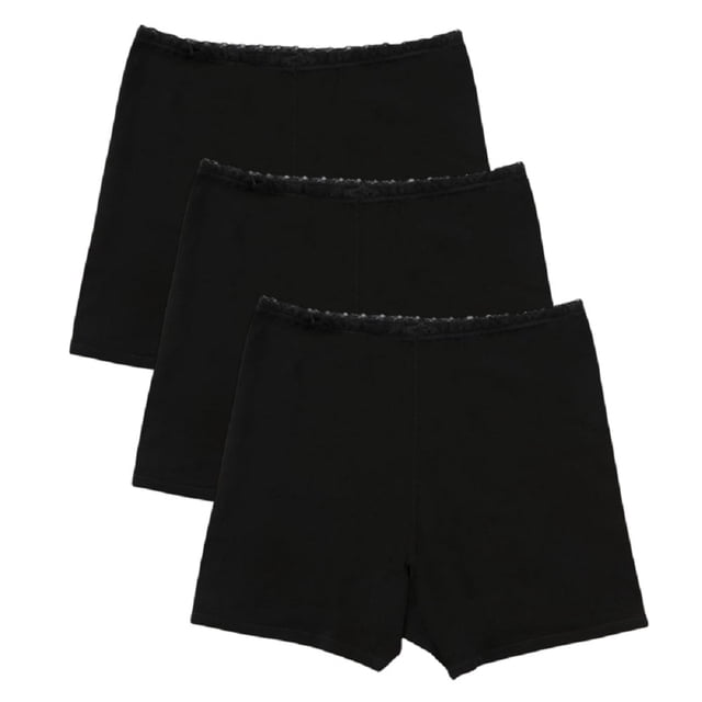 Boxeur de Yoga en Coton Confortable pour Femmes Boyshort Lot de 3