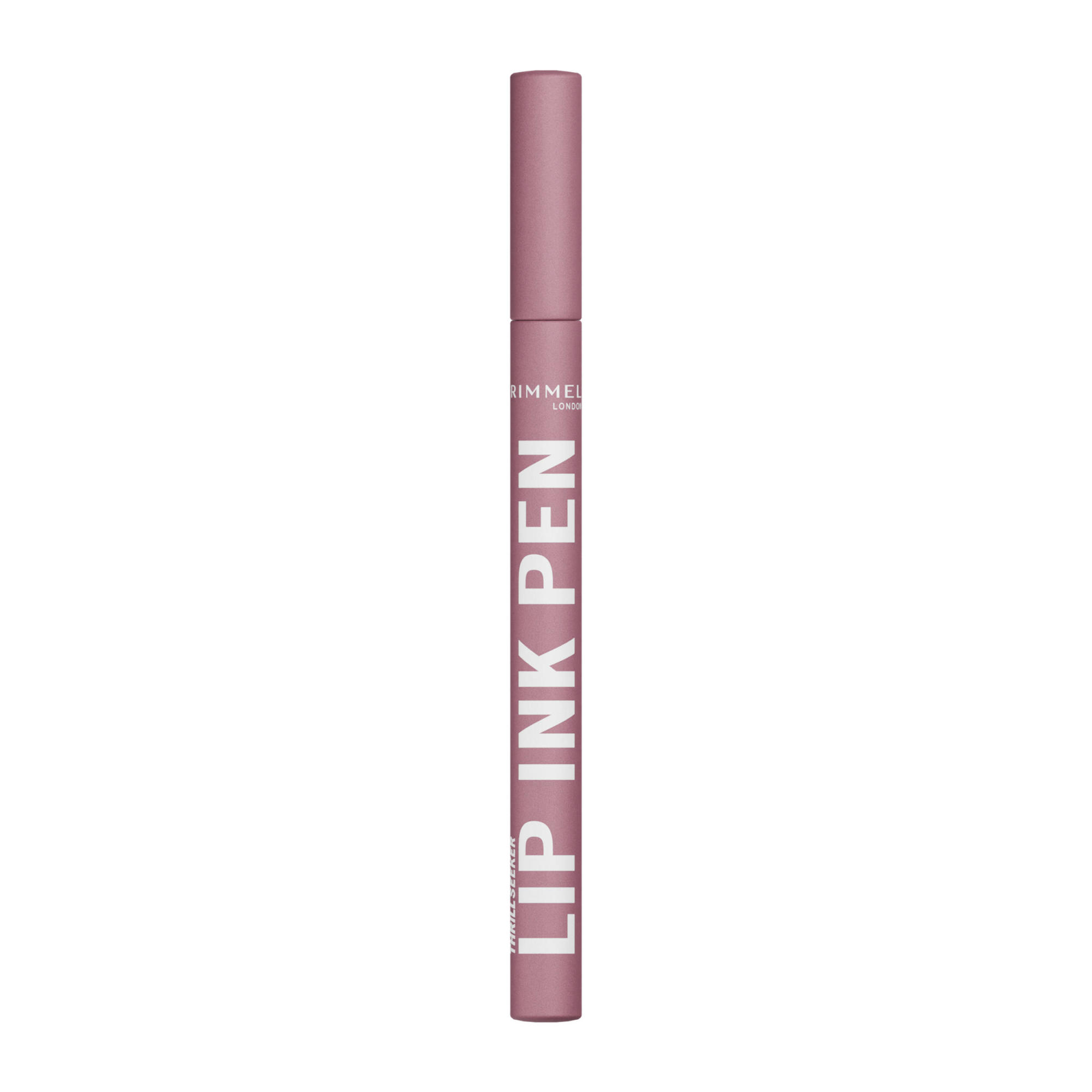 Rimmel Thrill Seeker Lip Ink Pen, rouge à lèvres, applicateur de précision en forme de stylo, tient aux baisers et ne déteint pas, couleur modulable, formule vegan, 1,7 ml