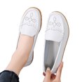 thumbnail image 1 of LSLJS Chaussures Décontractées Confortables Ajourées pour Femmes en Cuir avec Semelles Souples Talons Inclinés, Chaussures Compensées pour Femmes, 1 of 5