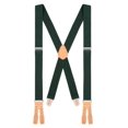 thumbnail image 1 of "Buyless Fashion Butten End Logger Work Suspenders for Men - 48"" Adjustable Straps 1 1/4"" - X Shape", 1 of 7
