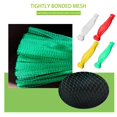 thumbnail image 3 of 100 Pcs Sac en Filet de Nylon pour Fruits et Légumes avec Boucles de Rangement en Plastique E7O4, 3 of 9