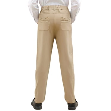 KVPLBQFD Boys Sweatpants Flared Pants Kids Pants 2t Boy Pants Boys Size 18 Pants Soccer Pants Size 12 Boys Clothes, Khaki 9-10 Years