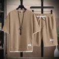 thumbnail image 4 of SHIXIAOO Men's Suits for Casual Wear Lightweight and Breathable Summer Fit Relaxed Style with Two Piece Design Comfortable and Versatile Ensemble Jacket Suit for Men Suites for Boys Tux for Prom Big, 4 of 6