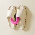 thumbnail image 4 of GFHFHITJ Shoe Rack Bathroom Slipper Rack No Punching Suction Cup Type Toilet Wall Drainage Slipper Storage Hook Can Hang A Pair Of Slippers, 4 of 6